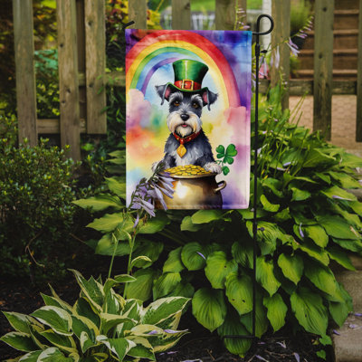 Double Sided 15.5'' H x 11.25'' W Polyester St Patrick's Day Garden Flag