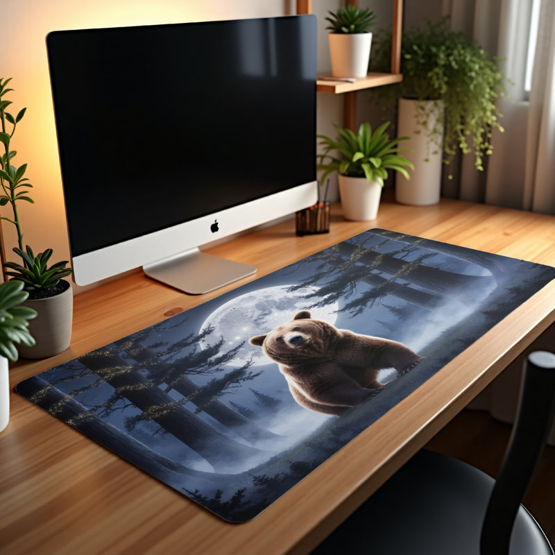 Polyester Desk Pad, 31.5x15.5