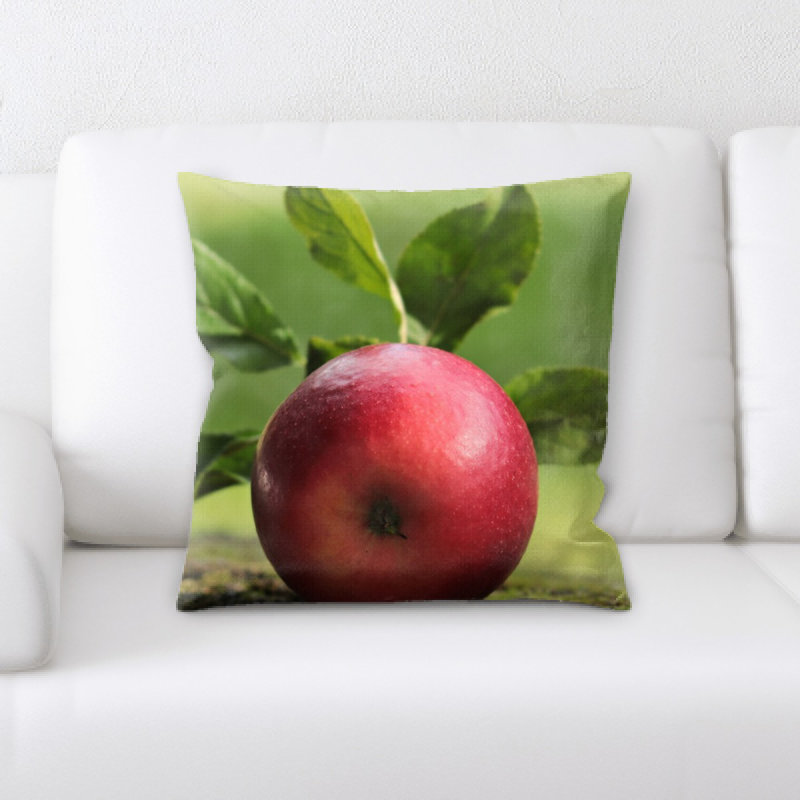Microsuede Throw Pillow