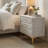Elegant Upholstered Nightstand Fully Assembled-10002299