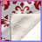 Red Damask Pattern Blankets-130110834