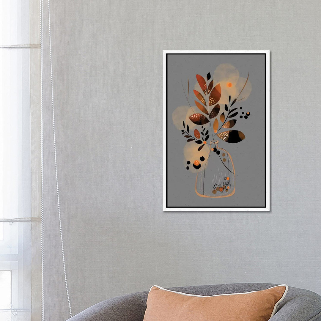 Dry Floral Bouquet von Soul Curry Art & Illustrations - Galerie-verpackte Leinwand Giclée auf Leinwand