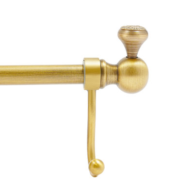  Wall Mounted Towel Rack with Hook