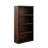 Radiance 60 Inch High Bookshelf, No Assembly Required, Rosewood Finish-123166972-123166971
