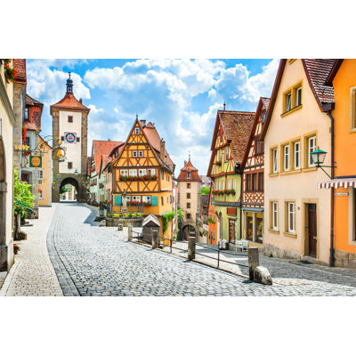 Rothenburg, Allemagne - photographie sur toile tendue