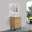 Scofield 24 po L x 19 po P 1 porte et 2 tiroirs Meuble-lavabo avec évier simple et Comptoir en Céramique