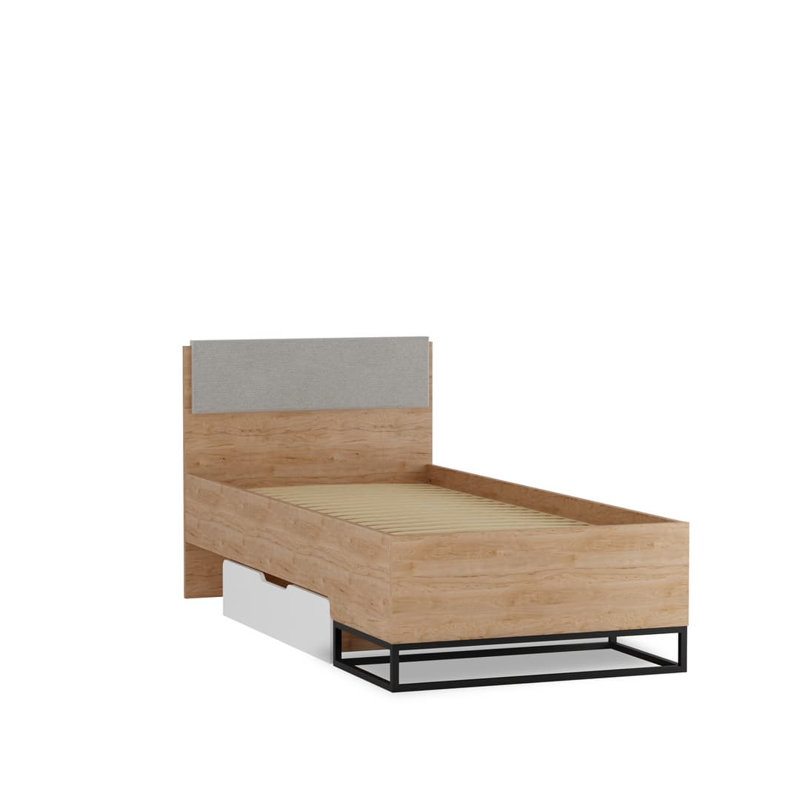 Agigail European Single 90 X 200 Cm Storage Bed
