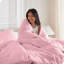 Microfiber No Pattern Duvet Cover Set-124281472-124281476