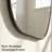 Modern Asymmetrical Wavy Aluminum Framed Wall Mirror for Bathroom Vanity-414633865-414633866