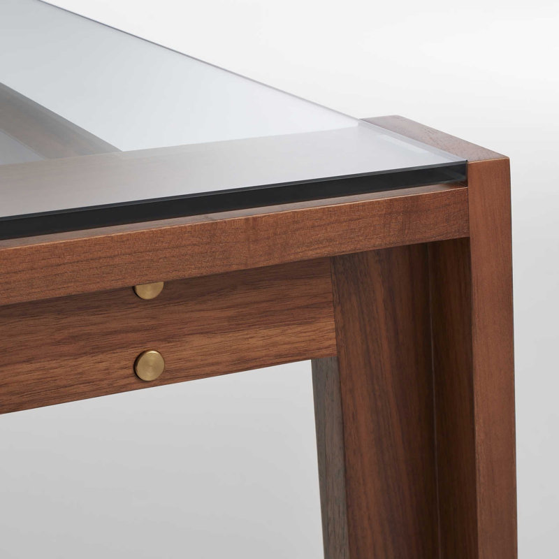 Lake Dining Table, 41.2" W x 72.6" L 