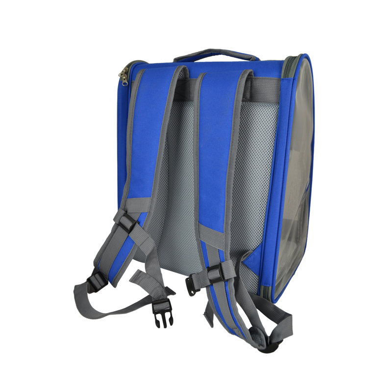 Sac à dos en filet Pet Carrier, Bleu