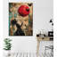 Peinture décorative sur toile