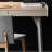 American style high legged creative desk