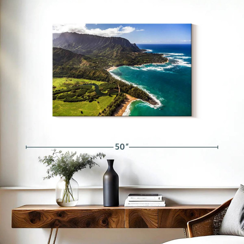Gillard Kauai Coastal View, H 24 po x l 36 po