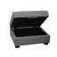 Repose-pieds de rangement gris Scottsdale-1811680893