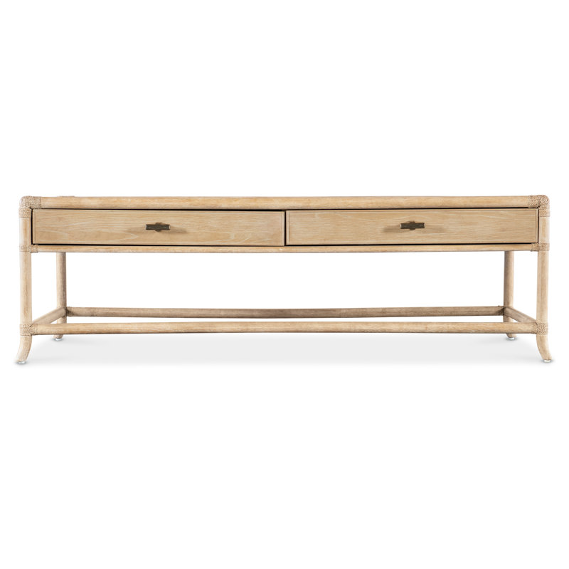 Retreat Pole Rattan Cocktail Table, Dune