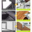 Grand poulailler d'extérieur en bois - 77 po, jaune brun, planche imperméable, avec nichoir, cage à oiseaux et à lapins