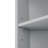 Grey Bathroom Storage Cabinet With Adjustable Shelves And Efficient Options Multi-Functional In Open Space