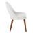 Avaline Open Back Side Chair w/ Solid Wood Legs