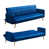 Velours bleu est en rupture de stock