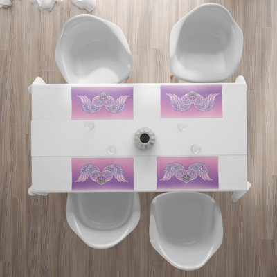 Polyester Abstract Rectangle Placemat