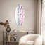 Pink Umbrella Beach Decorative Acrylic Skimboard by Oliver Gal