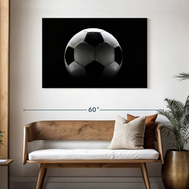 Sireci Dramatic Soccer Ball, 30" H x 45" W