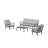 Prairie 4 Piece Sofa Seating Group with Cushions-88752907-131209779