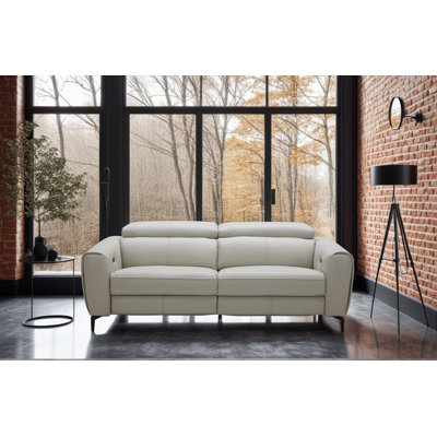 Milan 82'' Leather Power Reclining Sofa