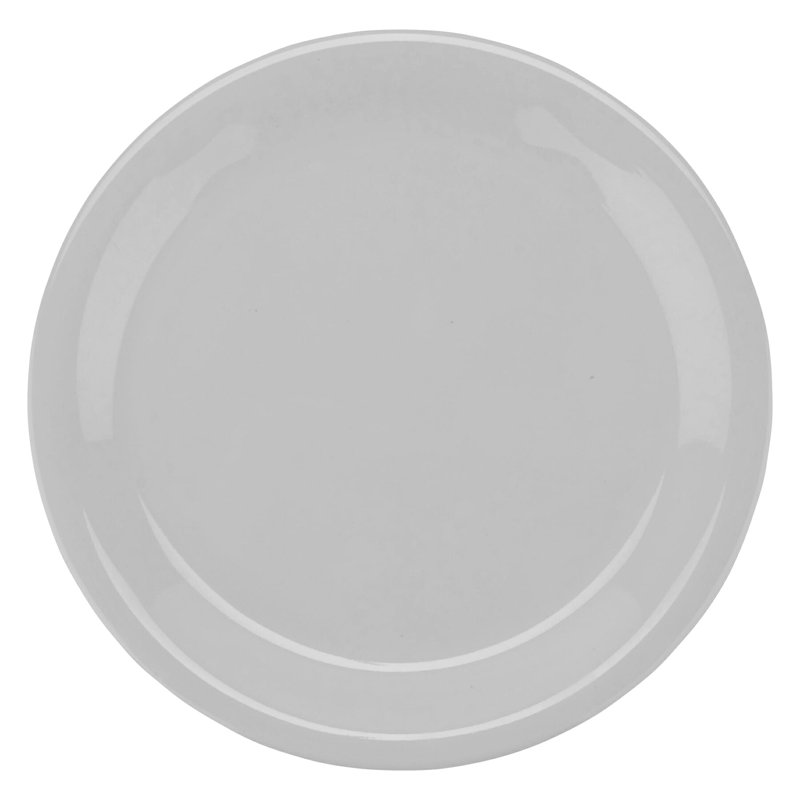 Assiette à dessert de qualité commerciale GET NP-6-DW, 6,5 po, blanc diamant (ensemble de 12)
