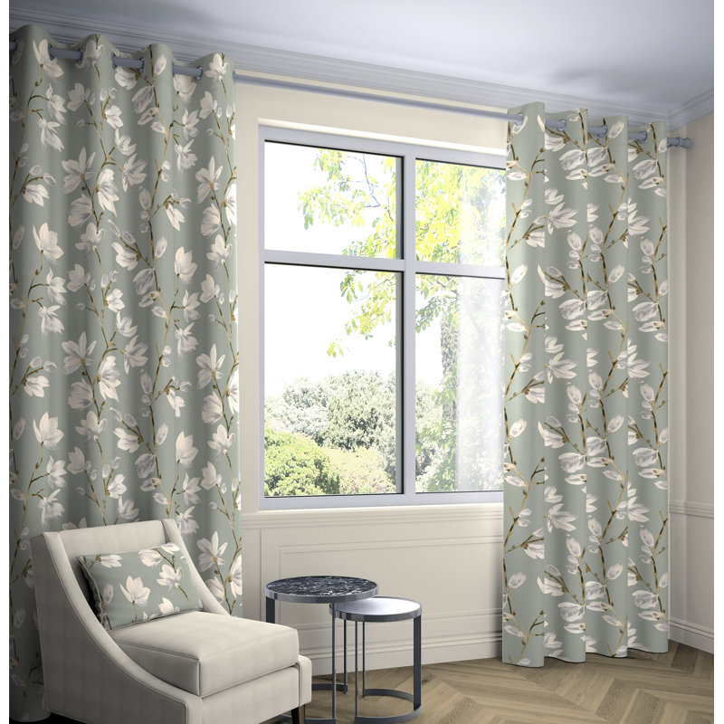 Princeton Cotton Room Darkening Curtain Pair, Width 228 x Drop 137 cm, Blackout