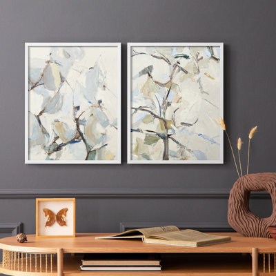 Gallery Wind and Pear Tree Framed Print-Premium Framed Print -Ready to Hang - No Nails Required - No Nails Required