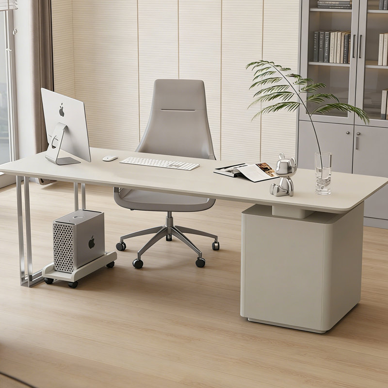 Bureau italien moderne, H 29,53 po x l 78,74 po x P 27,56 po