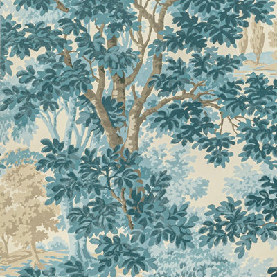 Arcadia Woodland 11' L x 27" W Wallpaper Roll