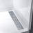 Solid Surface Shower Wall Panel Surround, High Gloss White Finish, Cuttable, Two Installation Methods (Screw Mounting or Glue-Up Design)-102218627