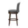 Marthasville Swivel Upholstered Counter Stool