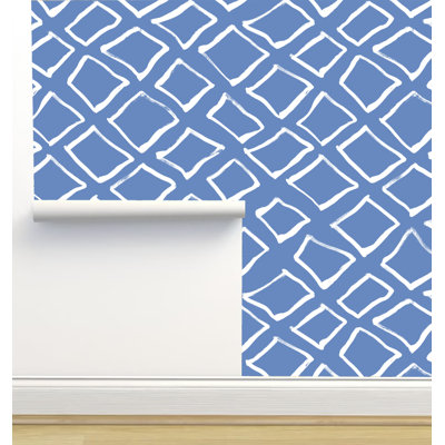 Nenyasha 2.16' L x 5" W Texture Peel and Stick Wallpaper Roll