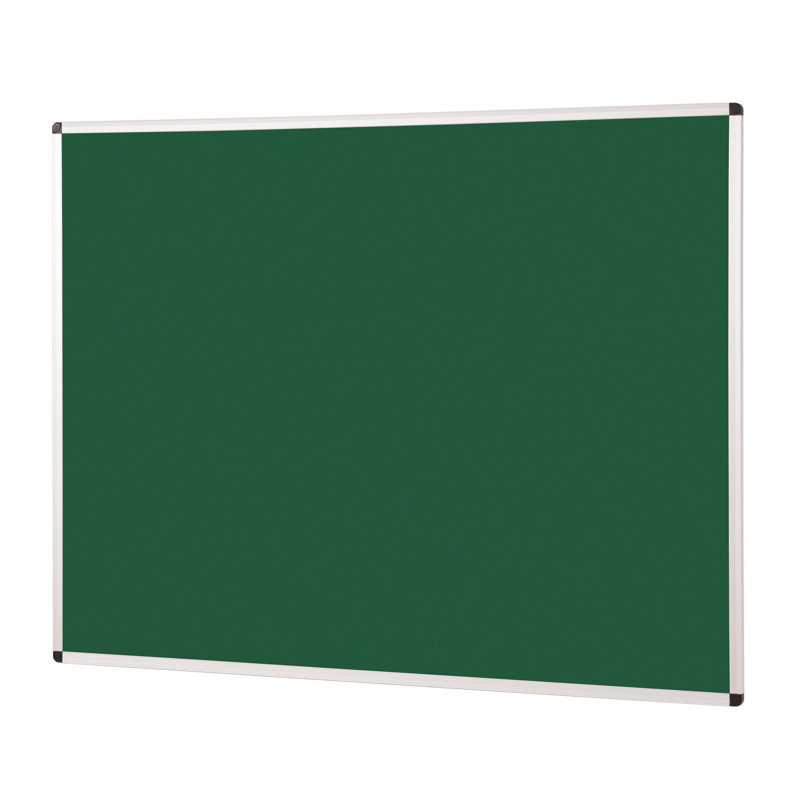 Wall Mounted Bulletin Board, 60 cm H x 90 cm W, Green