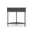 Modern 31.5" Fluted Semi-Circle Narrow Console Table-124237638