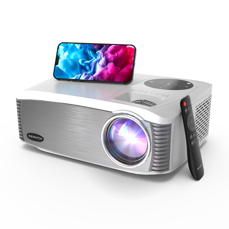 WEWATCH Home Theater Projector 20000 Lumens Projector with Remote Included