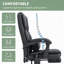 Fauteuil de bureau en similicuir avec massage, fauteuil de bureau, fauteuil inclinable