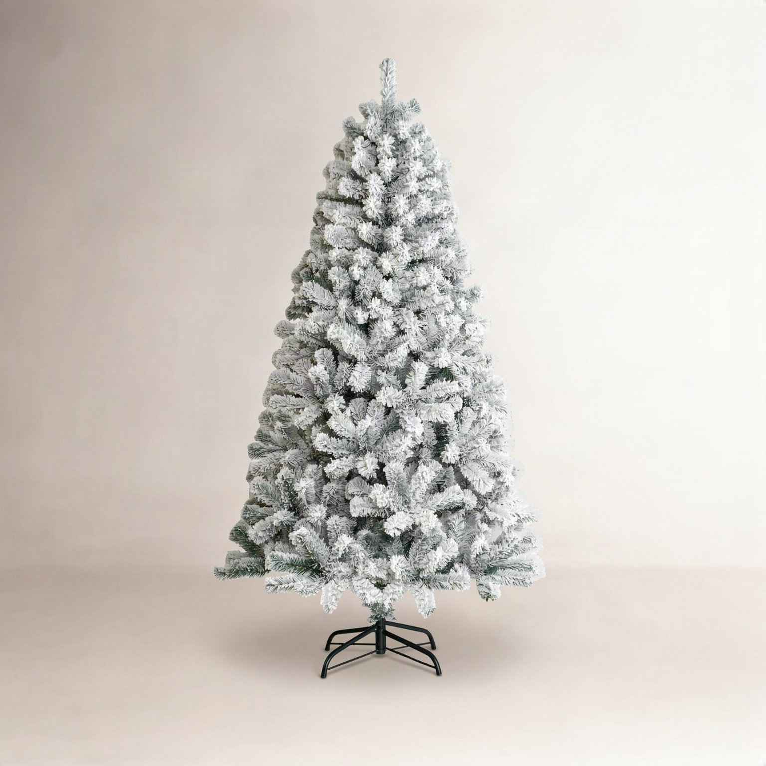 Frosted Pine Christmas Tree, 6'