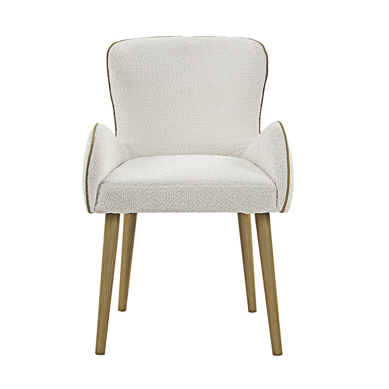 Chaise d'appoint rembourrée (ensemble de 2)