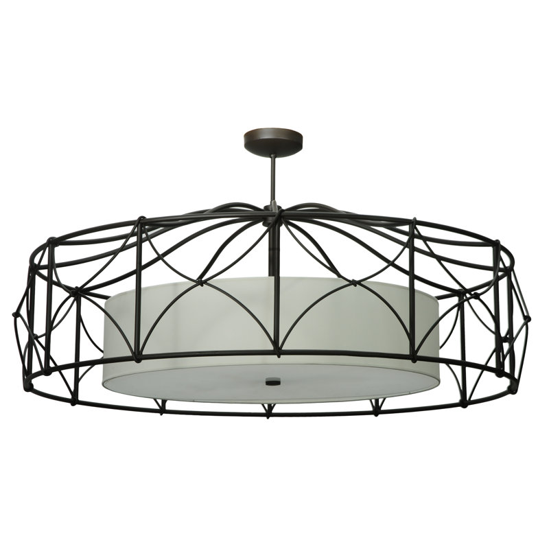 Aspen 4 - Light Semi Flush Mount