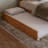 Madison Solid Wood Platform Bed with Panel Footboard and Trundle-96140446