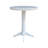 36" Round Extension Bar Height Dining Set With Matching Cross Back Bar Height Stools-143594176-143594179