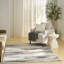 Tapis d'intérieur moderne multicolore Wrought Studio ™-424590313
