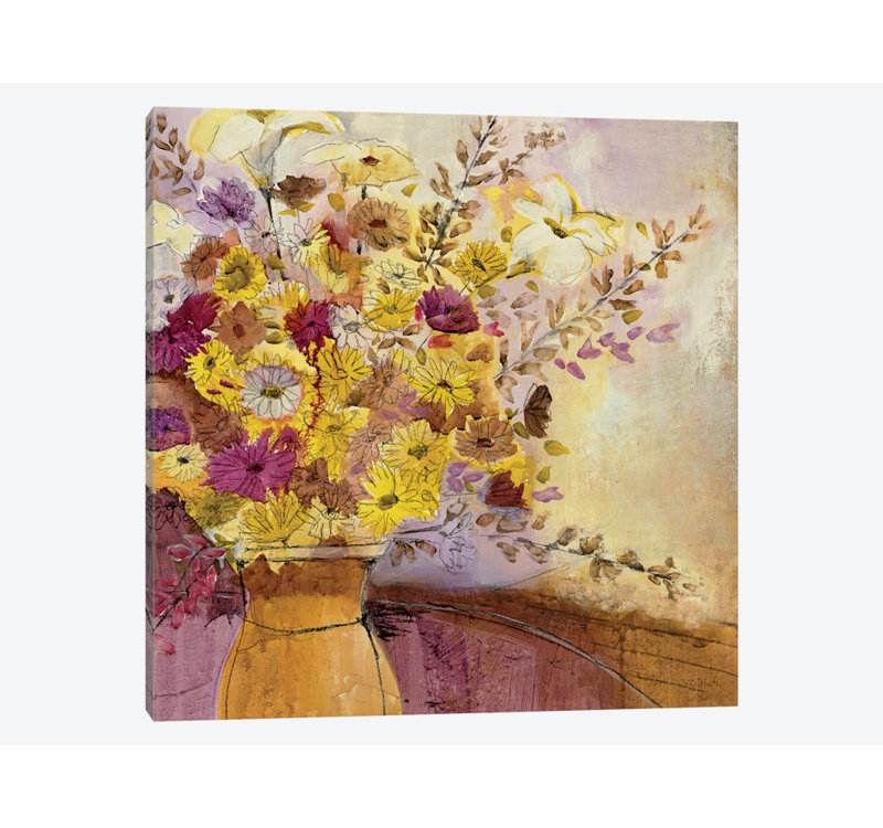 « fandango i », reproduction sur toile, H 18 po x l 18 po x P 1,5 po, Toile tendue, Pas de tapis
