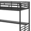 Structure de lit mezzanine avec bureau, aucun sommier nécessaire