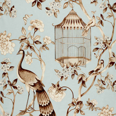 Tissu Oiseaux et Fleurs